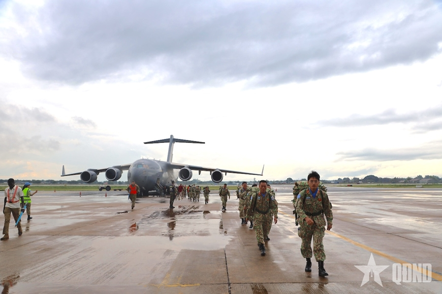 L2FH Rotation 7 arrives in South Sudan to continue peacekeeping mission